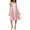 MIKADO TEA LENGTH DRESS