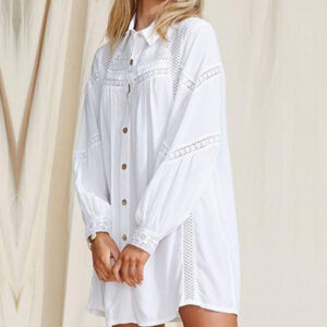 BIG SLEEVE WHITE SHIRT