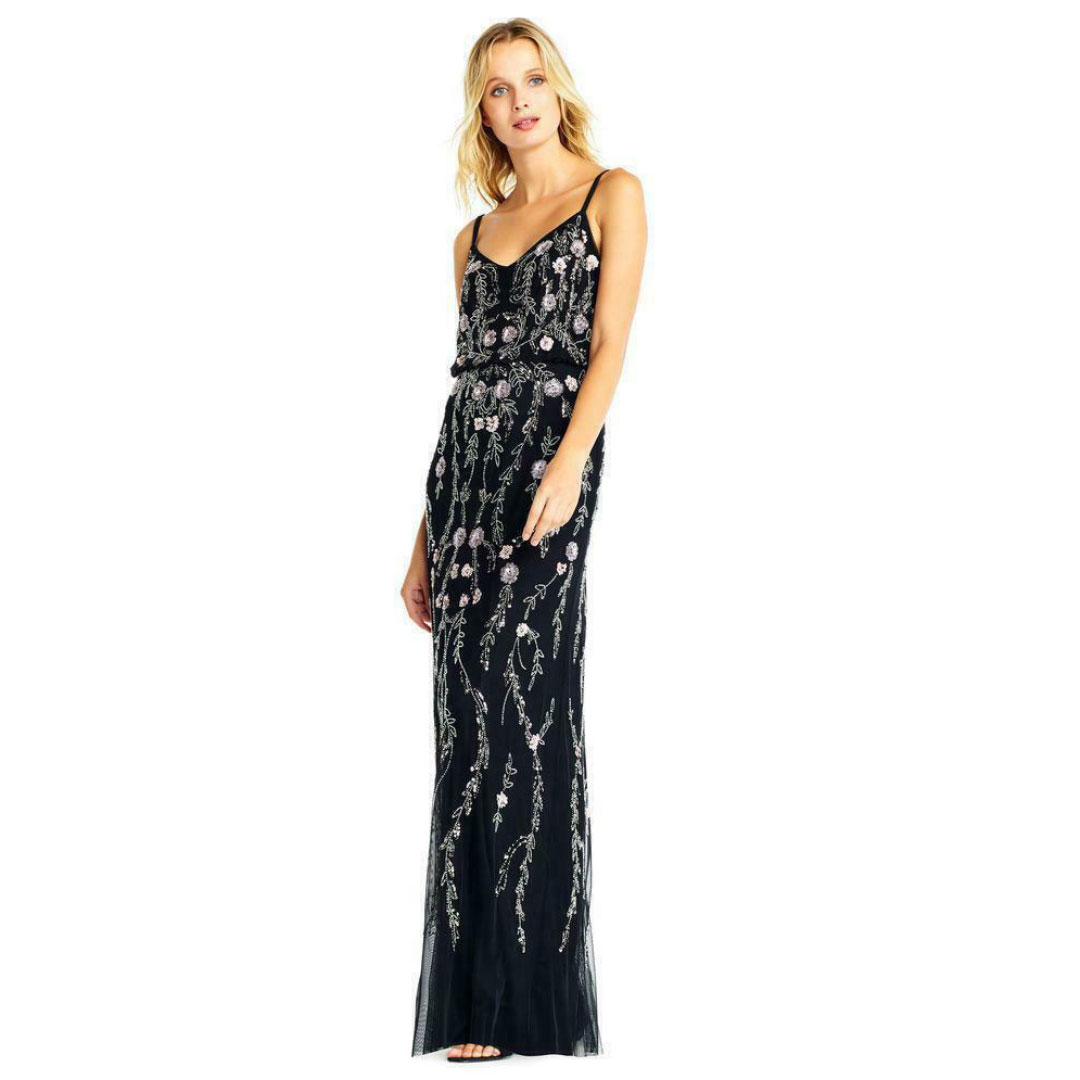 black-multi-beaded-blouson-gown-2
