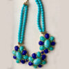 BLUE ZIRCON STONE NECKLACE