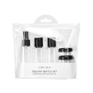 5PC TRAVEL JAR BOTTLES