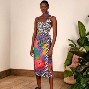 GRAPHIC FRONT BOW TOP