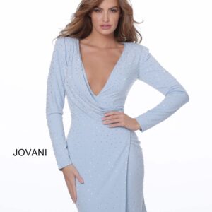 LIGH TBLUE COCKTAIL DRESS