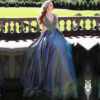 METALLIC IRRIDESCENT GOWN