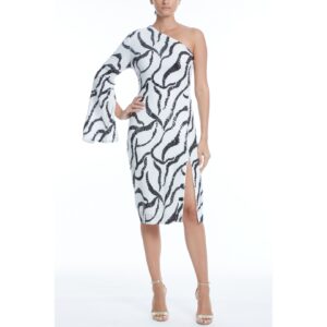 ONE SHOULDERS SEQUIN