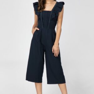 PRESLEY WOVEN RUFFLE SLEEVE