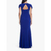ROYAL SAPPHIRE MERMAID CREPE GOWN