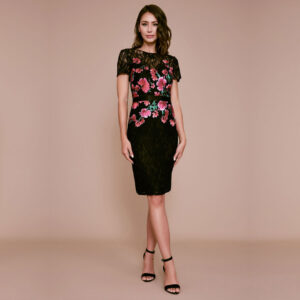 SEDA FLORAL EMBROIDERED DRESS