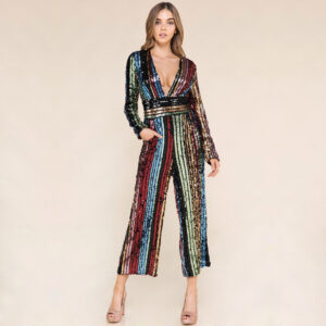 SEQUIN JUMPSUIT