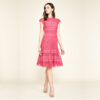 USHA FLARE LACE DRESS