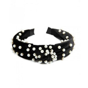 VELVET PEARL TOP KNOT