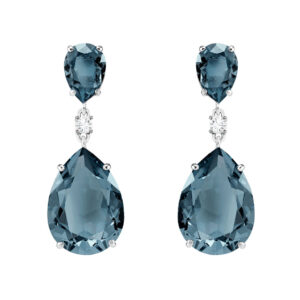 VERDE AZUL DROPS SWAROSKY